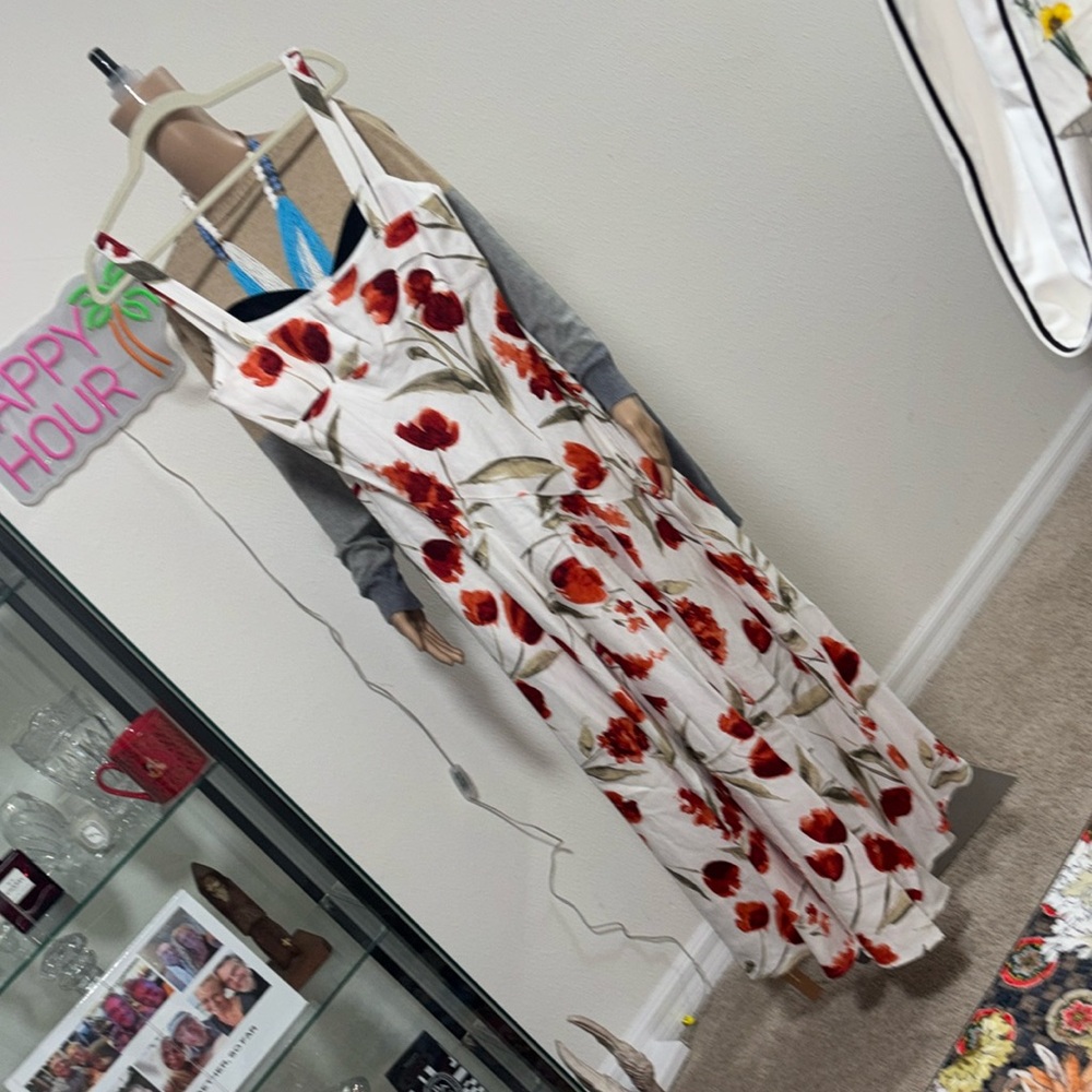 REFORMATION BEKKI LINEN DRESS - Picture 13 of 16